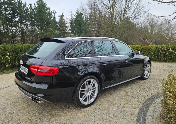 Audi S4 cena 89500 przebieg: 185000, rok produkcji 2014 z Gniezno małe 211